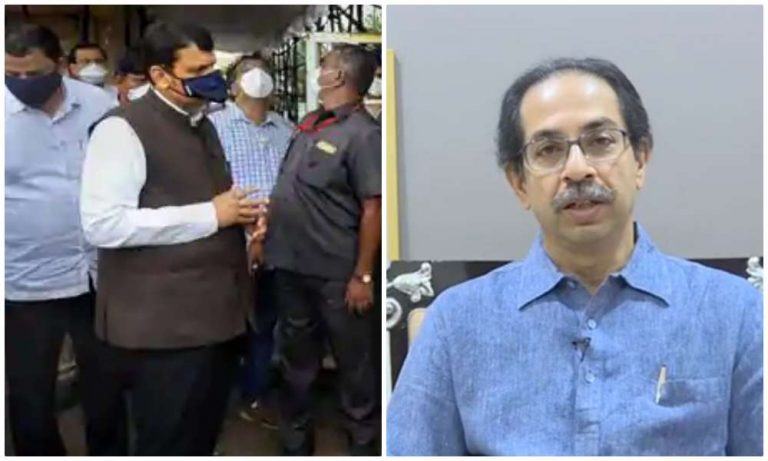 Maharashtra: Chief Minister sits at home while Leader of Opposition tours the state extensively amid coronavirus outbreak