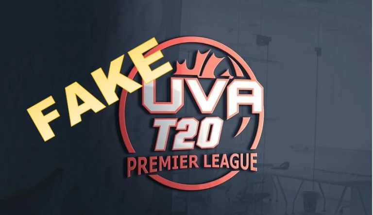 UVA Premier League T20 in Sri Lanka turns out to be fake tournament held in a Punjab village suspected to be organised by bookies. Read details