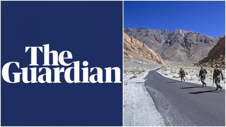 The Guardian claims 2-year-old fought 1962 Indo-China, quotes Congress worker to make wildly incorrect claims about Pangong Tso and Galwan