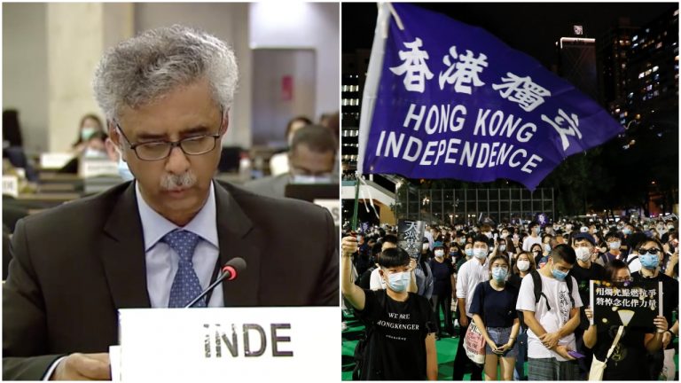 India ups the diplomatic ante against China, expresses concern over the Hong Kong issue in UNHRC for the first time