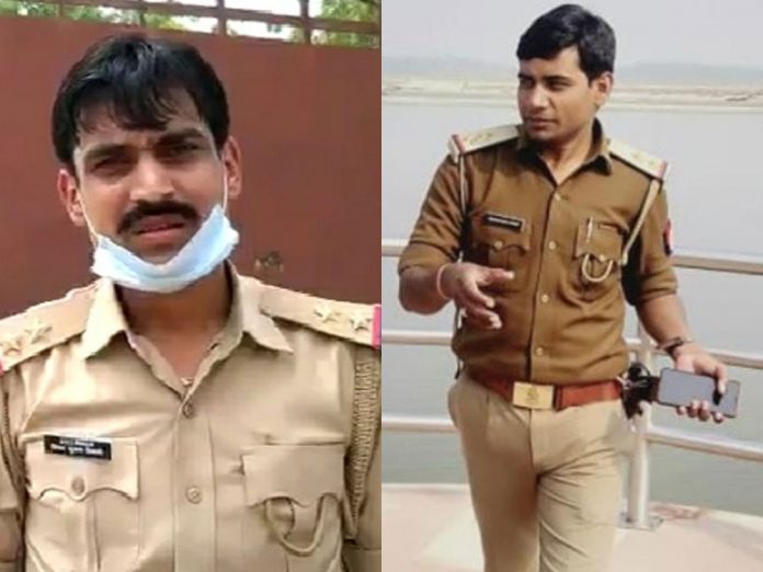 SHO Vinay Tiwari and KK Sharma