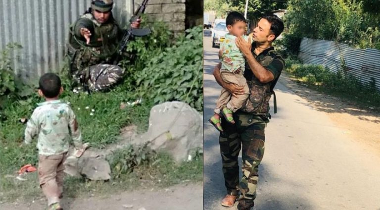 Sopore Police refutes claims of CRPF personnel killing a civilian, says the man was shot by terrorists and his grandchild rescued by soldiers
