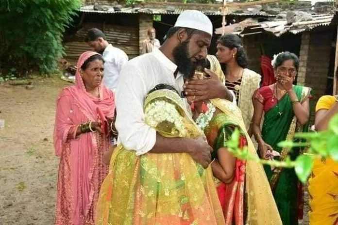 A man from Ahmednagar, Baba Bhai Pathan completed rituals of his adopted nieces during the marriages