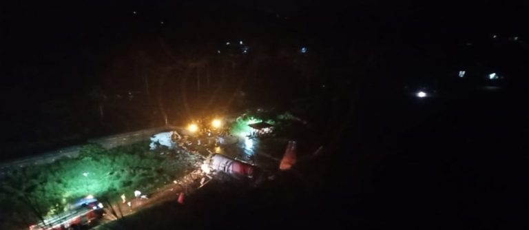 Air India Express flight coming from Dubai crashes while landing at Kozhikode, breaks down in two pieces