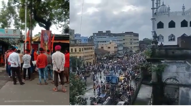 “Ghus ke maro salo ko”:  Muslims clashed with Hindus objecting to Ram Pujas on 5th August in West Bengal