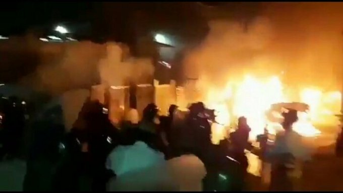 KG Halli, and DJ Halli police stations were attacked by the rioters