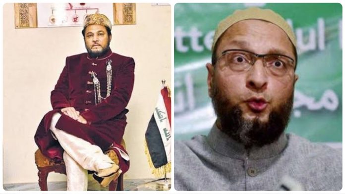 'Mughal Prince Tucy' calls Asaduddin Owaisi a Bewakoof and Gadha for being busy in Bihar elections when Hyderabad people are suffering with floods