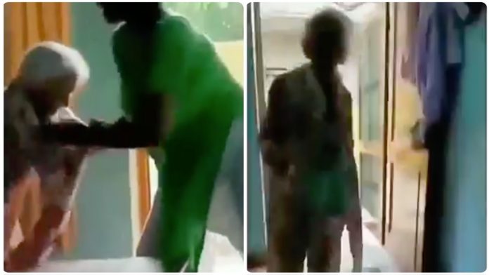 Haryana police arrests a woman and her mother in connection with the assault of an 82-year-old woman