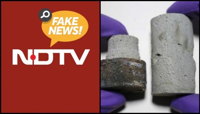 Did Indian scientists make space bricks with 'urine' as claimed by NDTV? Not really: Here are the facts