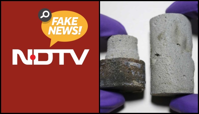 Did Indian scientists make space bricks with ‘urine’ as claimed by NDTV? Not really: Here are the facts