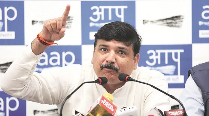 Kapil Mishra questioned whether Sanjay Singh was thrashed by Dalit Morcha leaders of AAP