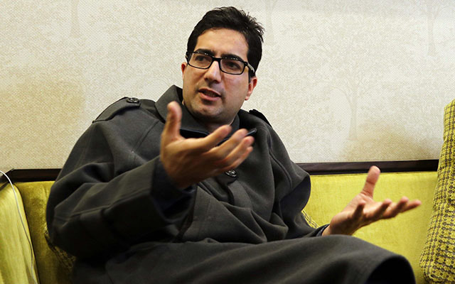 Shah faesal has stepped down as president of Jammu and Kashmir Peoples Movement