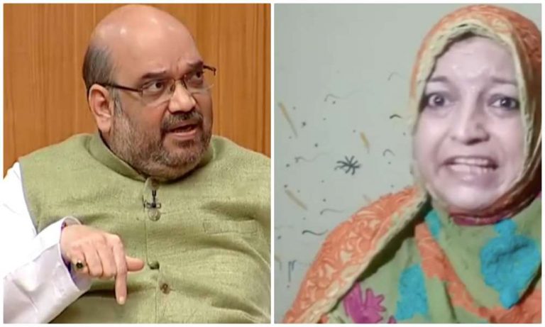 “Will believe in coronavirus if Amit Shah dies”: Shaheen Bagh ‘activist’ Aiman Rizwi urges Muslims to pray for his death