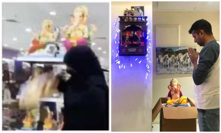 Those Ganpati idols deserved ‘sthapana’ and ‘visarjan’: How Divy Pandey in Bahrain immersed the idols broken by burqa-clad lady