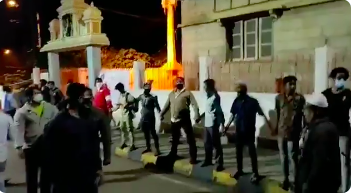 Bengaluru burns: Rioters have no religion but ‘saviours of temples from rioters’ do
