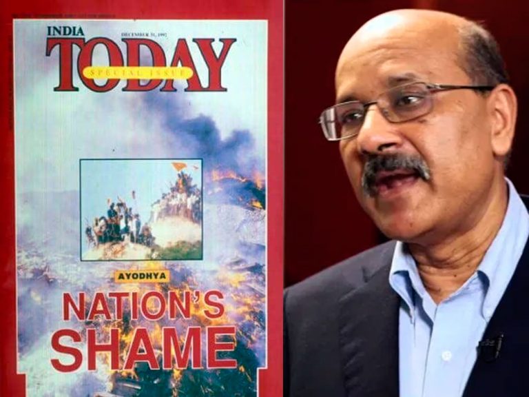 Shekhar Gupta remembers how Gujarat edition of India Today had to be shut down after their Hindu-shaming coverage of Ayodhya movement