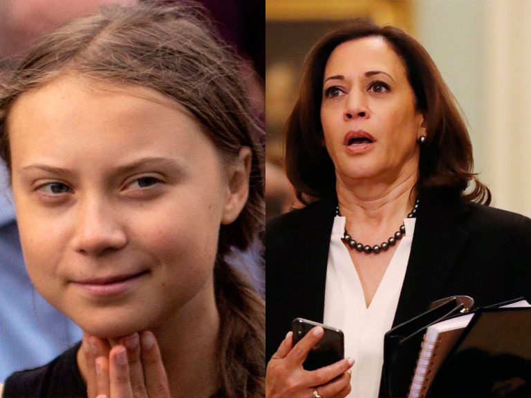 Russian pranksters dupe Kamala Harris into slamming Donald Trump posing as Greta Thunberg