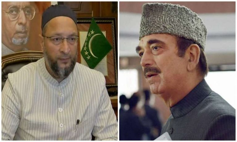 For how long will Muslims remain slave of Congress’ ‘janeudhari’ leadership: Asaduddin Owaisi rubs salt on Ghulam Nabi Azad’s wounds