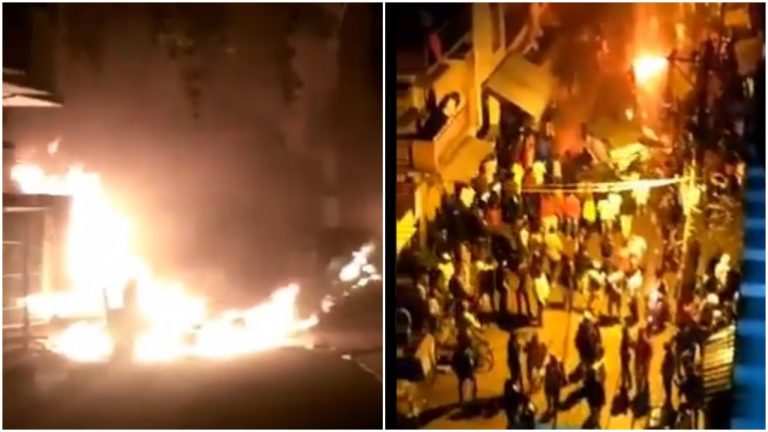 Bengaluru: Amidst chants of ‘Allah Hu Akbar’ and ‘Nara e Taqbeer’, Muslim mob burns down police station, Dalit Congress MLA’s residence over Facebook post against Prophet
