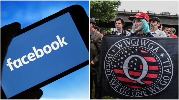 Facebook restricts hundreds of Qanon groups