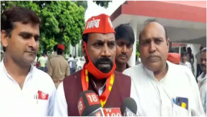 SP leader Lautan 'Ram' Nishad says Lord Ram is a fictional character