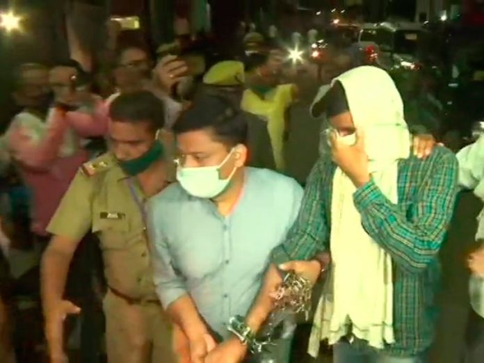 Police taking Abdul to his native village