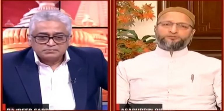 ‘Where do you want me to move on? I am in abyss,’ Rajdeep Sardesai trolled on social media after Asaduddin Owaisi’s Bhoomi Pujan meltdown