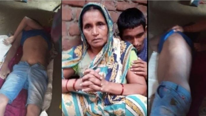 Urmila Devi, a widow, has alleged in her FIR that three local Muslim boys had killed her son