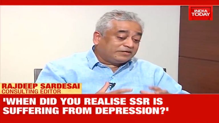 Rajdeep Sardesai insinuates Sushant Singh Rajput was suffering from ‘bipolar disorder’ despite evidence to the contrary, interviews prime accused in the case