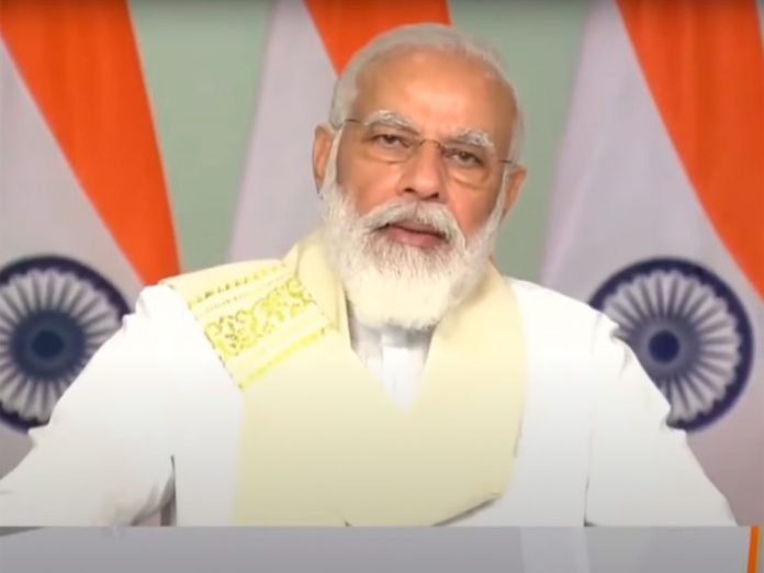 PM Modi inaugurates submarine OFC network in Andamans