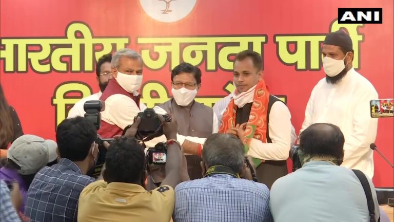 Delhi: Shaheen Bagh activist Shahzad Ali joins BJP