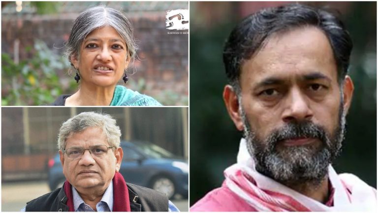 Sitaram Yechury, Yogendra Yadav, Jayati Ghosh named in Delhi riots disclosure statement, but not charged. Read details