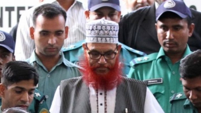 Campaign being run to seek the release of Bangladesh war crime Delwar Hossain Sayeedi