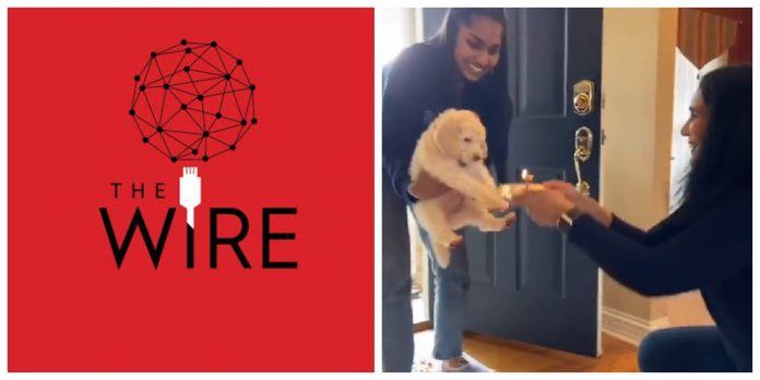 The wire journalist loses cool