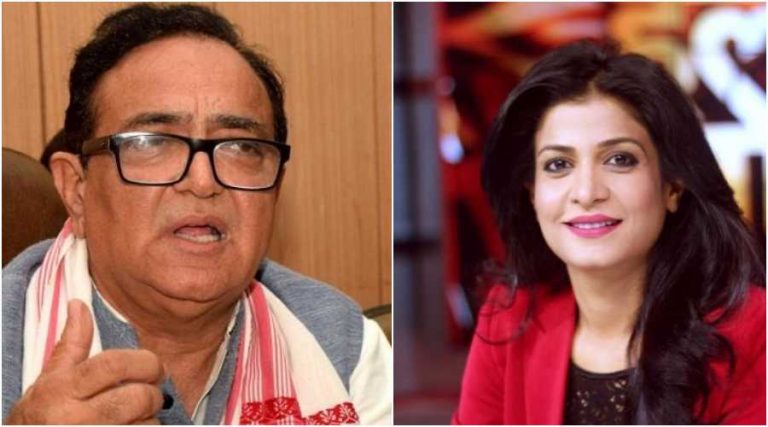 Congress leader responds to a parody account, hurls insults at journalist Anjana Om Kashyap