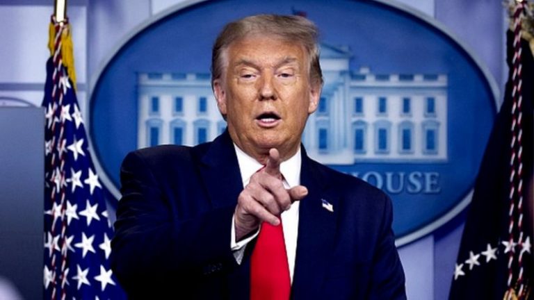 ‘Your supporters shot a young gentleman and killed him,’ Donald Trump tells CNN after his supporter was murdered during Antifa riots