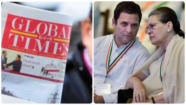 Chinese government mouthpiece Global Times uses Congress rants to target India’s moves in Ladakh