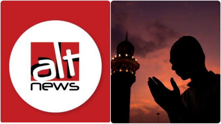 For AltNews, Muslims cease to be Muslims if they do not hate Narendra Modi or the RSS