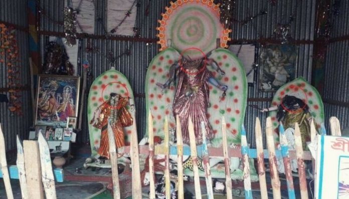 Bangladesh: Idols of Hindu deities vandalised in Gazipur