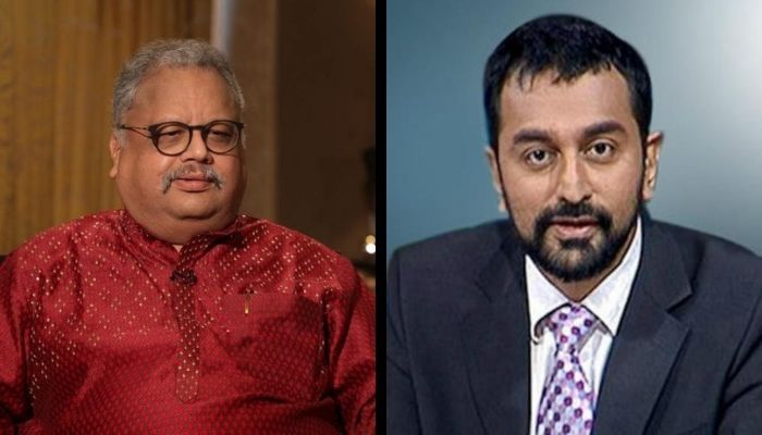 “You are supposed to be unprejudiced,” investor Rakesh Jhunjhunwala schools BJP-hater NDTV journalist Sreenivasan Jain