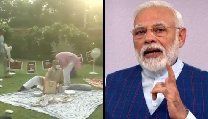 Rajya Sabha Deputy Chairman Harivansh Singh serves tea to protesting MPs who had attacked and heckled him, PM praises the gesture