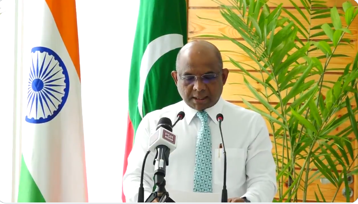 Watch: Maldives Foreign Minister speaks in Hindi to thank India for $250 million package during Coronavirus pandemic