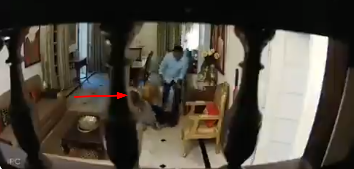 Madhya Pradesh: Special DG Purshottam Sharma brutally assaults his wife, video goes viral on social media