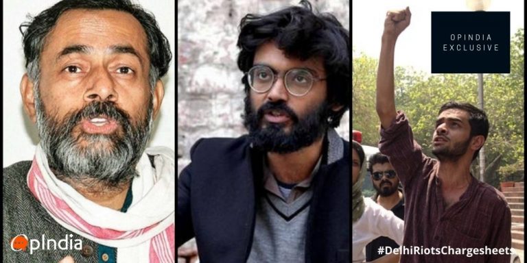 Delhi Riots Conspiracy Chargesheet Part 1: Yogendra Yadav, Umar Khalid, Sharjeel Imam, seeds of anarchy laid on 5th and the violence on 13th Dec