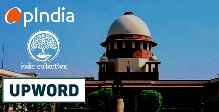 Banning broadcast of Sudarshan News content not under SC jurisdiction, OpIndia, Indic Collective and UpWord intervention contends in Court