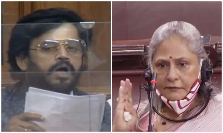 ‘Jis thaali mein khaya, usi mein chhed kiya’: SP’s Jaya Bachchan attacks BJP’s Ravi Kishan over Bollywood drug abuse issue