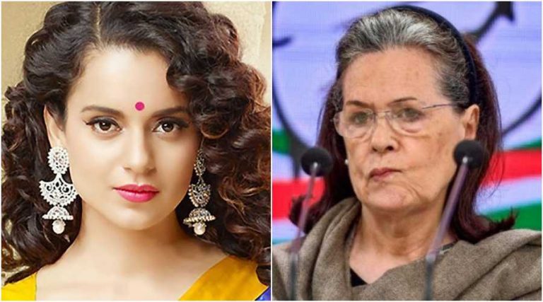 Kangana Ranaut questions Sonia Gandhi’s silence over how her government in Maharashtra is hounding a woman