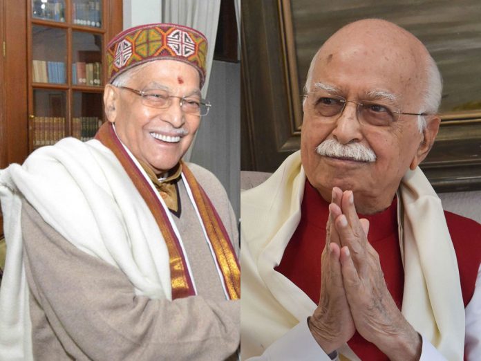 Murli Manohar Joshi and Lal Krishna Advani