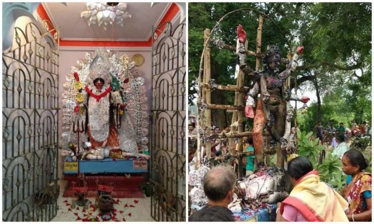 BJP MP Arjun Singh says jihadi elements destroyed Maa Kali idol in Murshidabad temple, police claims ‘fire accident’
