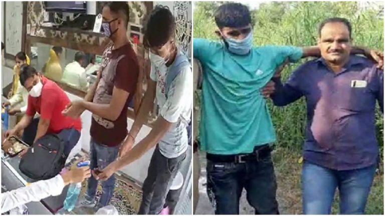 Uttar Pradesh police nab three persons in the Aligarh jewellery robbery case seen in viral video